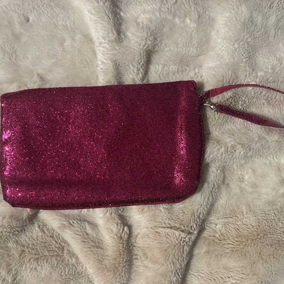 Victoria’s Secret Limited Edition pink sequin clutch - Picture 2 of 3